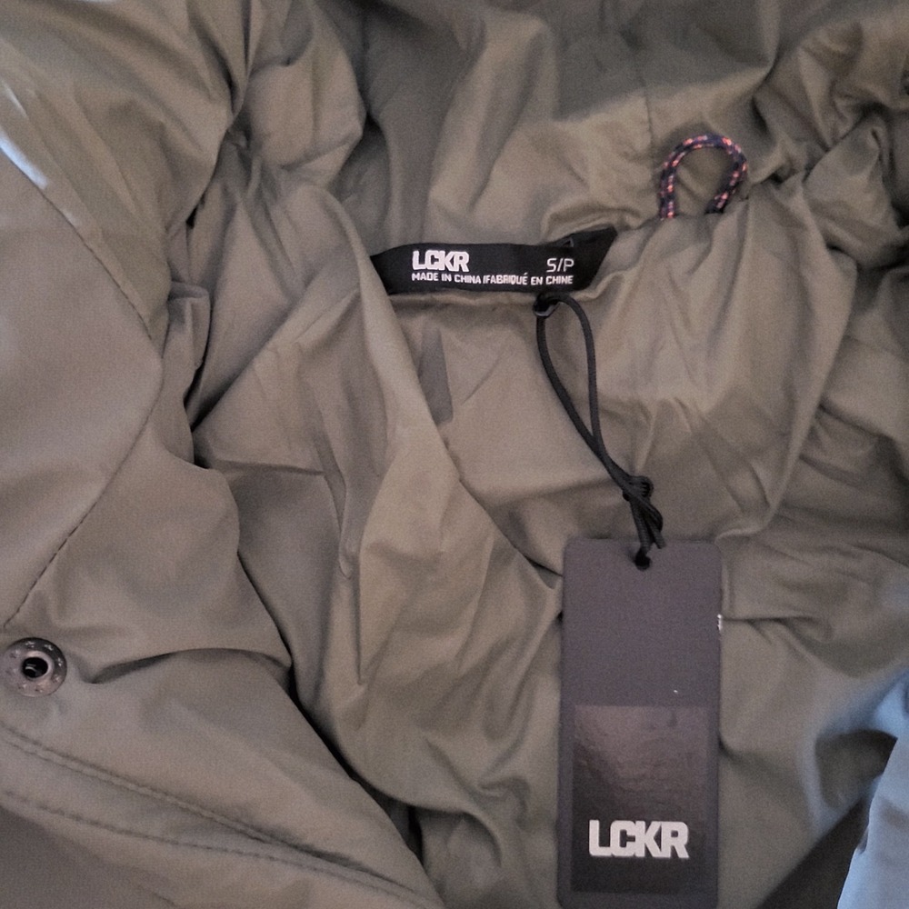 LCKR Norse Puffer Parka Men's Green Hooded Insulated Winter Coat SZ S/P NWT $150 - Picture 8 of 10